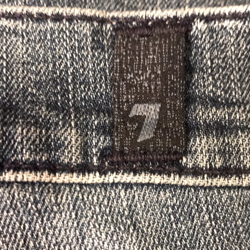 7 For All Mankind Button Fly Straight Men’s Jeans - Picture 3 of 6
